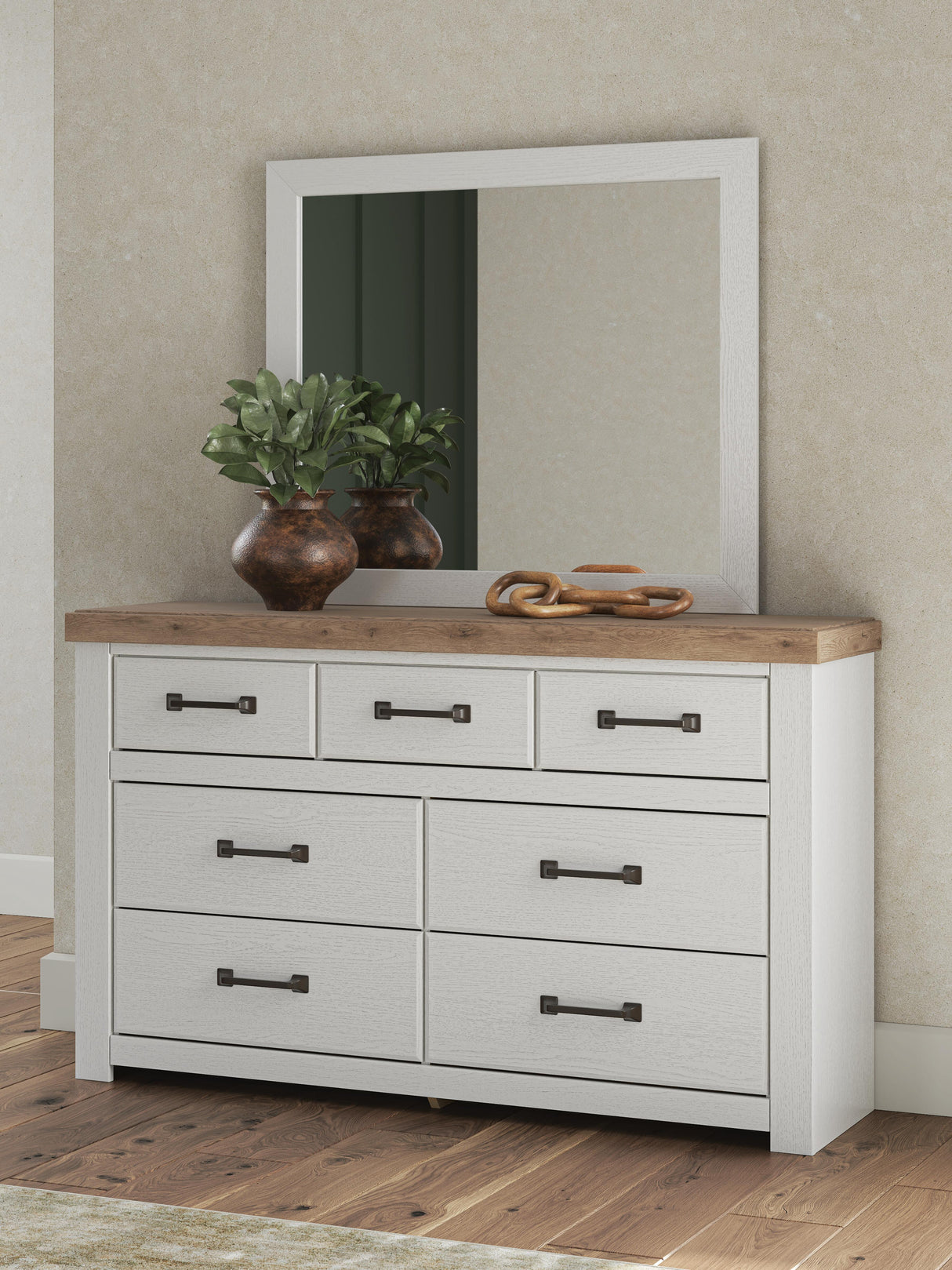 Savonport White/Brown Youth Storage Panel Bedroom Set by Ashley at Eve Furniture