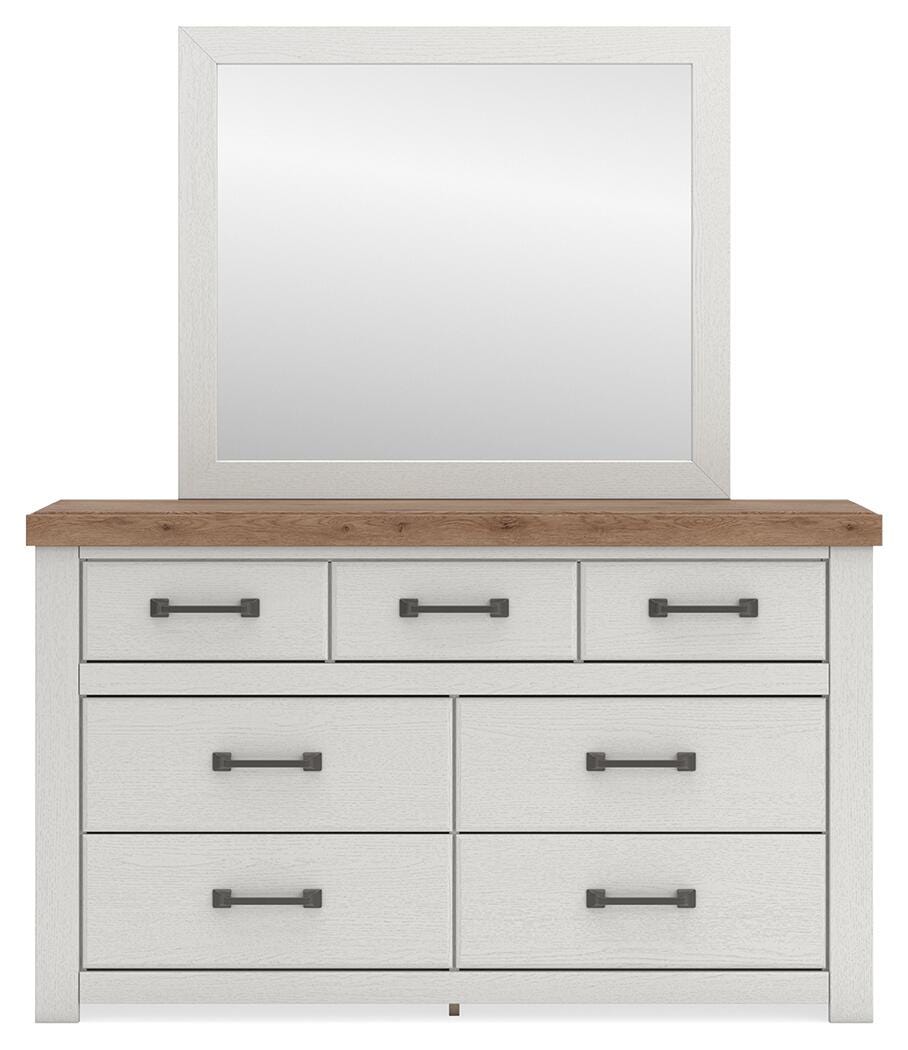 Savonport White/Brown Youth Storage Panel Bedroom Set by Ashley at Eve Furniture