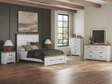Savonport White/Brown Youth Storage Panel Bedroom Set by Ashley at Eve Furniture