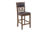 Savor Brown 5-Piece Counter Height Set by Homelegance at Eve Furniture