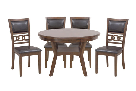 Savor Brown 5-Piece Dining Set by Homelegance at Eve Furniture