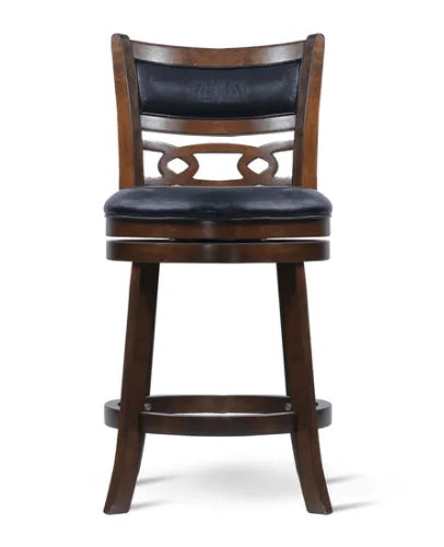 Savor Brown Swivel Counter Chair, Set of 2 by Homelegance at Eve Furniture