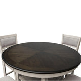 Savor White 5-Piece Counter Height Set by Homelegance at Eve Furniture