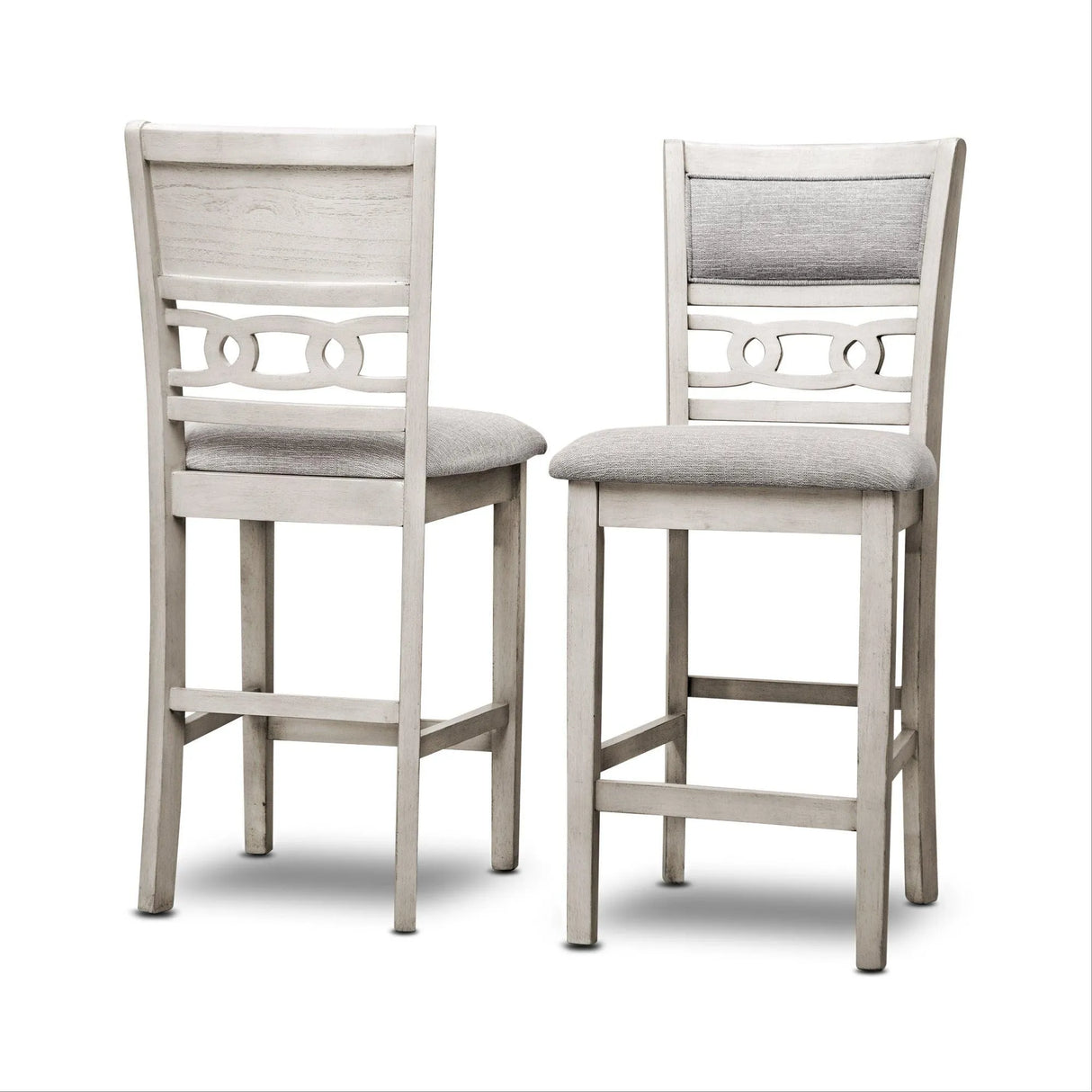 Savor White 5-Piece Counter Height Set by Homelegance at Eve Furniture