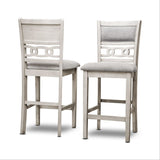 Savor White 5-Piece Counter Height Set by Homelegance at Eve Furniture