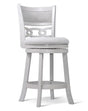 Savor White Swivel Counter Chair, Set of 2 by Homelegance at Eve Furniture