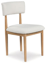 Sawdyn White/Light Brown Dining Chair, Set of 2 by Ashley at Eve Furniture
