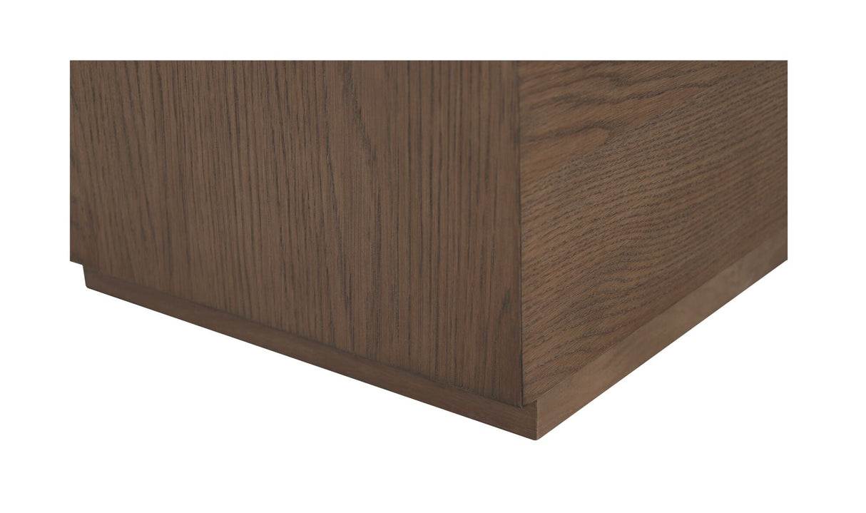 Sawyer Coffee Table Dark Brown by Moe's Home at Eve Furniture
