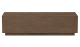 Sawyer Coffee Table Dark Brown by Moe's Home at Eve Furniture