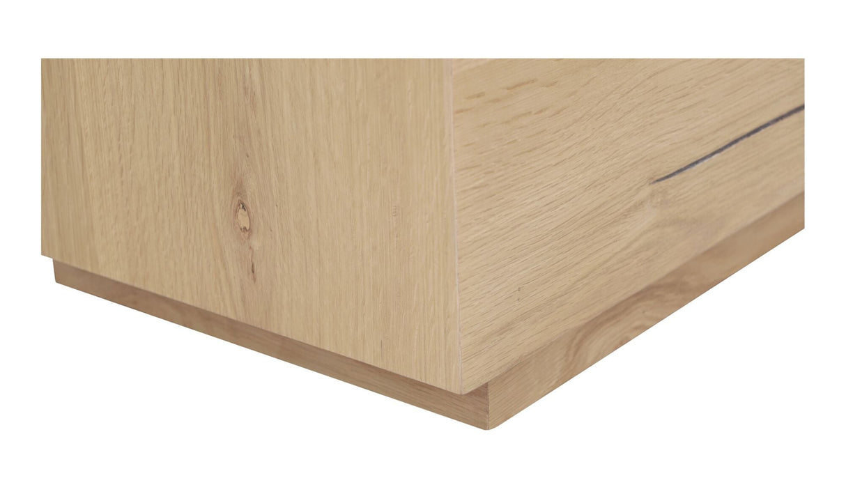 Sawyer Coffee Table Rustic Oak by Moe's Home at Eve Furniture