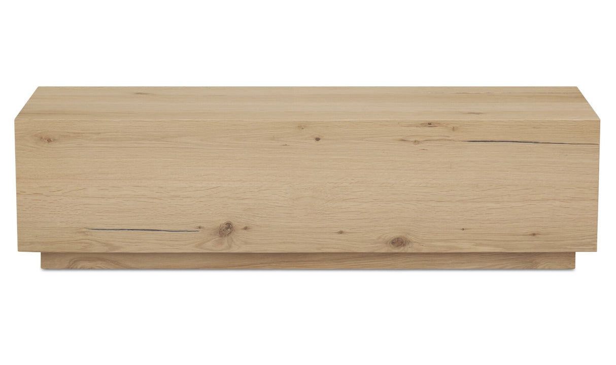 Sawyer Coffee Table Rustic Oak by Moe's Home at Eve Furniture