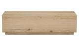 Sawyer Coffee Table Rustic Oak by Moe's Home at Eve Furniture