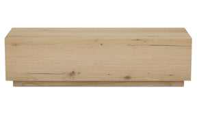 Sawyer Coffee Table Rustic Oak by Moe's Home at Eve Furniture