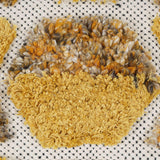 Sawyer Natural Tones Tufted Pouf by TOV Furniture at Eve Furniture