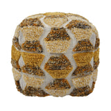 Sawyer Tufted Pouf by TOV Furniture at Eve Furniture