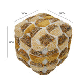 Sawyer Tufted Pouf by TOV Furniture at Eve Furniture