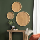 Saxon Natural Suspensible Trays by Crestview at Eve Furniture