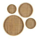 Saxon Natural Suspensible Trays by Crestview at Eve Furniture