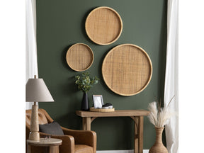 Saxon Natural Suspensible Trays by Crestview at Eve Furniture