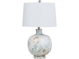 Saylor Green/Orange Table Lamp by Crestview at Eve Furniture