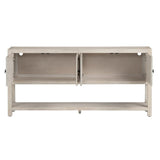 Saylor Tan Console Table by Crestview at Eve Furniture