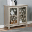 Scali Silver Cabinet by Furniture of America at Eve Furniture