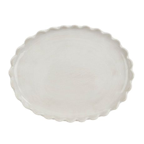 Scalloped Oval Plate S, Set of 6 by Mercana at Eve Furniture