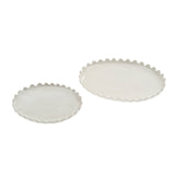 Scalloped Oval Plate S, Set of 6 by Mercana at Eve Furniture