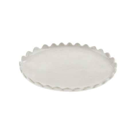 Scalloped Oval Plate S, Set of 6 by Mercana at Eve Furniture