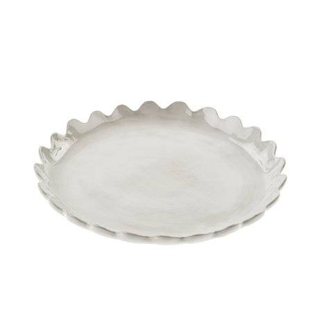 Scalloped Plate L, Set of 6 by Mercana at Eve Furniture