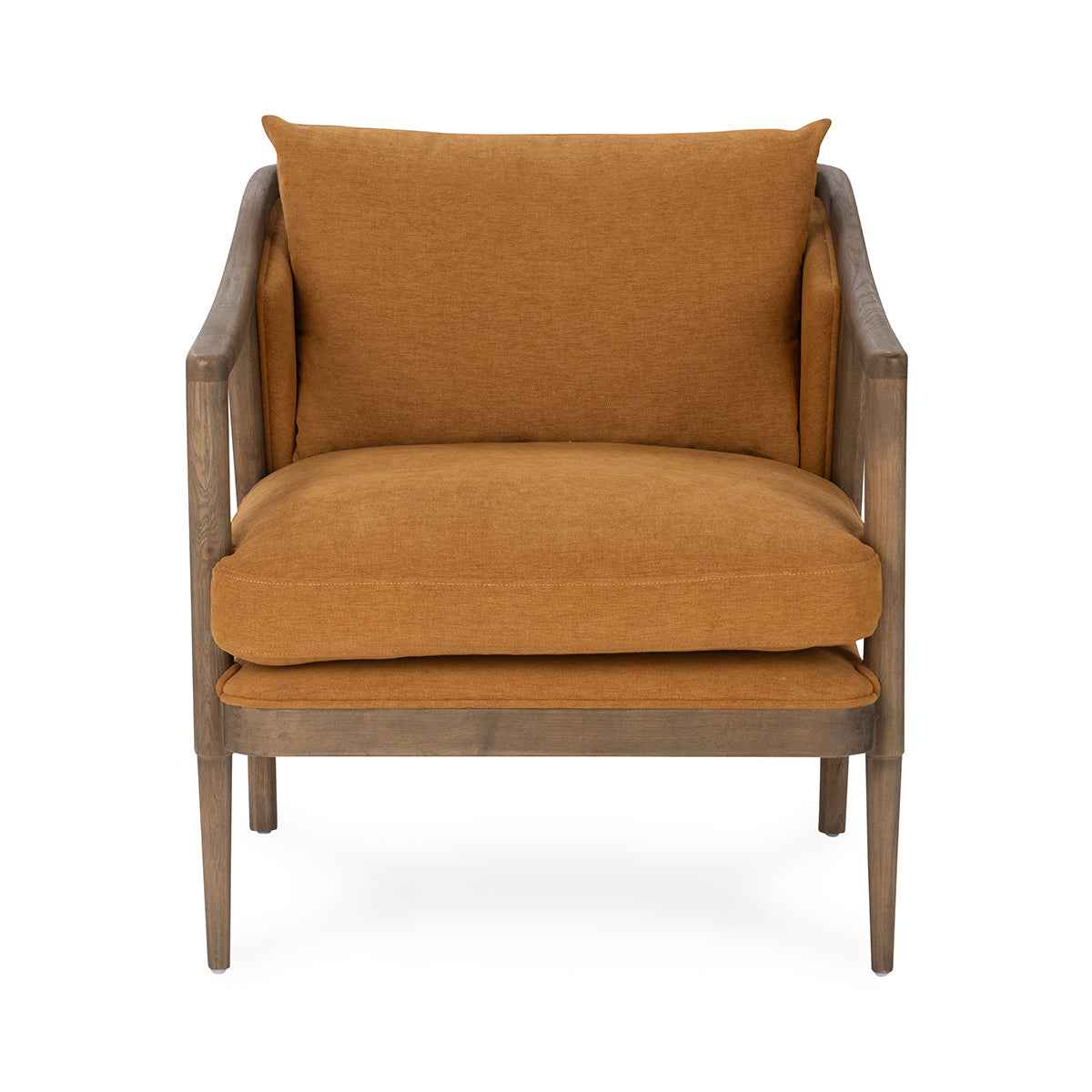 Scarlett Burnt Orange Accent Chair by Classic Home at Eve Furniture