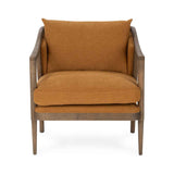 Scarlett Burnt Orange Accent Chair by Classic Home at Eve Furniture