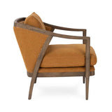 Scarlett Burnt Orange Accent Chair by Classic Home at Eve Furniture