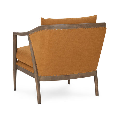 Scarlett Burnt Orange Accent Chair by Classic Home at Eve Furniture