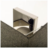 Scarlett II Gray Base & Shade Wall Sconce by Mercana at Eve Furniture