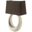 Scarlett II Gray Base & Shade Wall Sconce by Mercana at Eve Furniture