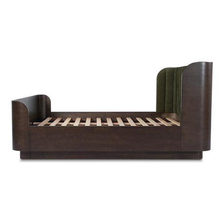 Scarlette Cedar Green Queen Bed by MOES at Eve Furniture