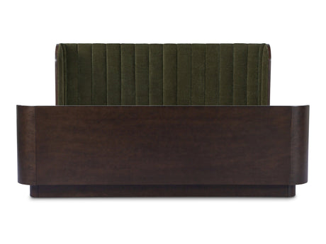 Scarlette Cedar Green Queen Bed by MOES at Eve Furniture