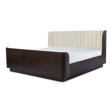 Scarlette Cream King Bed by MOES at Eve Furniture