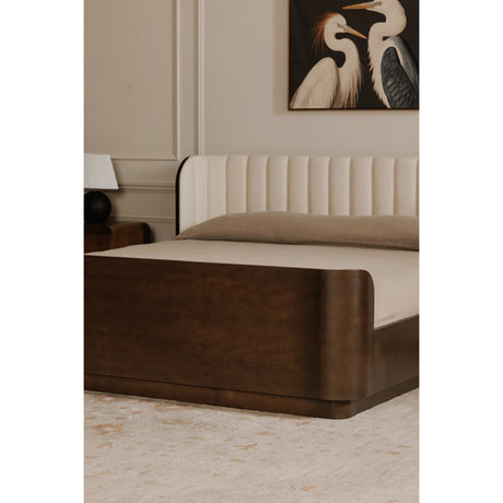 Scarlette Cream King Bed by MOES at Eve Furniture