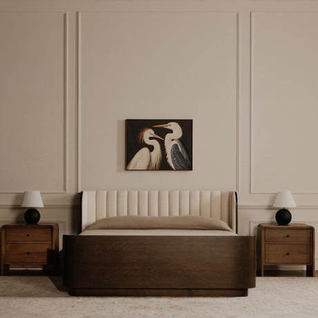 Scarlette Cream King Bed by MOES at Eve Furniture