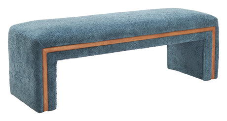 Scatola Blue Bench by Zuomod at Eve Furniture