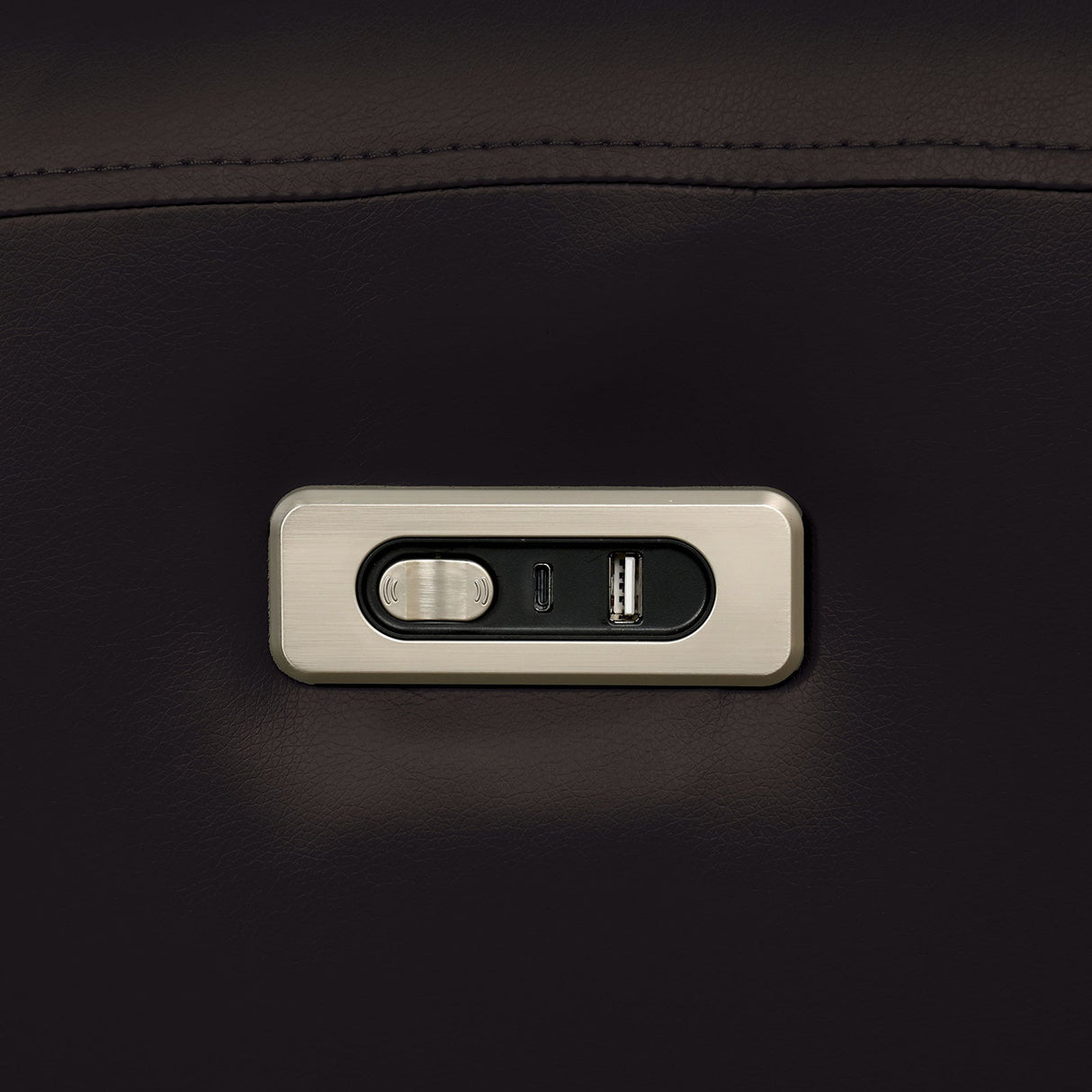 Schlieren Black Leatherette Reclining Living Room Set by Furniture of America at Eve Furniture