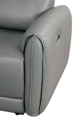Schlieren Gray Power Recliner