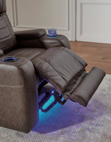 Schooner Rocks Umber Power Recliner