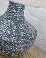 Schylarmont Antique Gray/White Table Lamp by Ashley at Eve Furniture