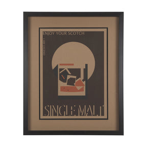 Scotch by Simeng a Framed Art Print Matted under Glass by Mercana at Eve Furniture