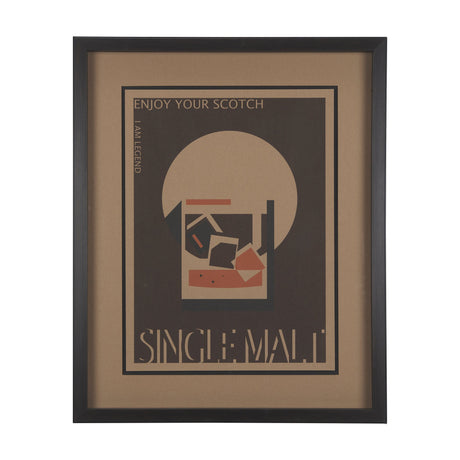 Scotch by Simeng a Framed Art Print Matted under Glass by Mercana at Eve Furniture