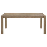 Scottsdale Brown Washed Rectangular Solid Wood Dining Table by Coaster at Eve Furniture