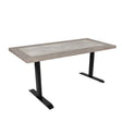 Scottsdale Corsican Grey Adjustable Desk by Classic Home at Eve Furniture